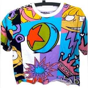 Rugrats colorful croptop